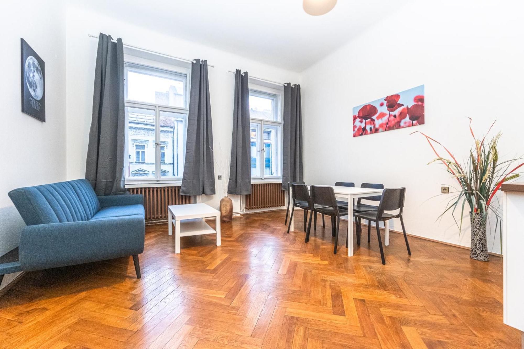 Legerova Apartments Praha Bagian luar foto